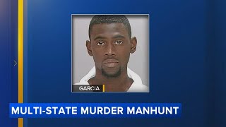 Where is Arkel Garcia? Multi-state manhunt for murder suspect previously convicted