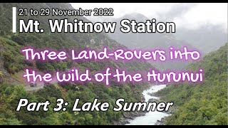 The best of the top of the South Island - Part 3 Lake Sumner