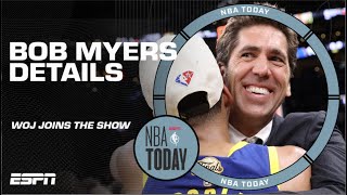 Woj outlines the details of Bob Myers stepping down as Warriors GM 👀 | NBA Today