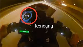 KTM RC200 (ep1 test top speed)Malaysia