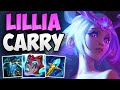 CHALLENGER JUNGLER SOLO CARRY WITH BUFFED LILLIA! | CHALLENGER LILLIA JUNGLE GAMEPLAY | Patch 13.8