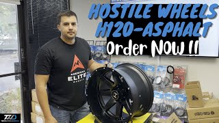 Have you seen HOSTILE WHEELS ALPHA yet? If not, then you should check this out!! H120 20X12 ASPHALT