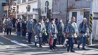 令和四年　横須賀　浦賀　　西叶神社例大祭　御神幸祭