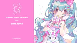 gaburyu \u0026 nyankobrq - sweety glitch  (picco Remix) [Vocaloid Electro］