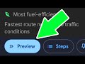 Easy Fix for Google Maps Missing Start Button, Only Has Preview