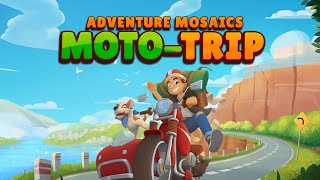 Adventure Mosaics: MotoTrip Game Trailer