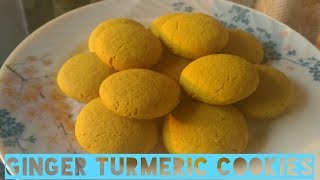 How to make Ginger Turmeric Cookies/हल्दी अदरक कुकीज़