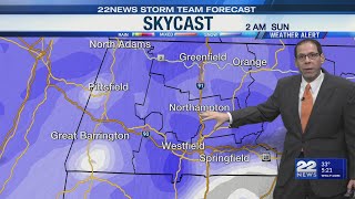 Snow Forecast: How much snow this weekend in Massachusetts