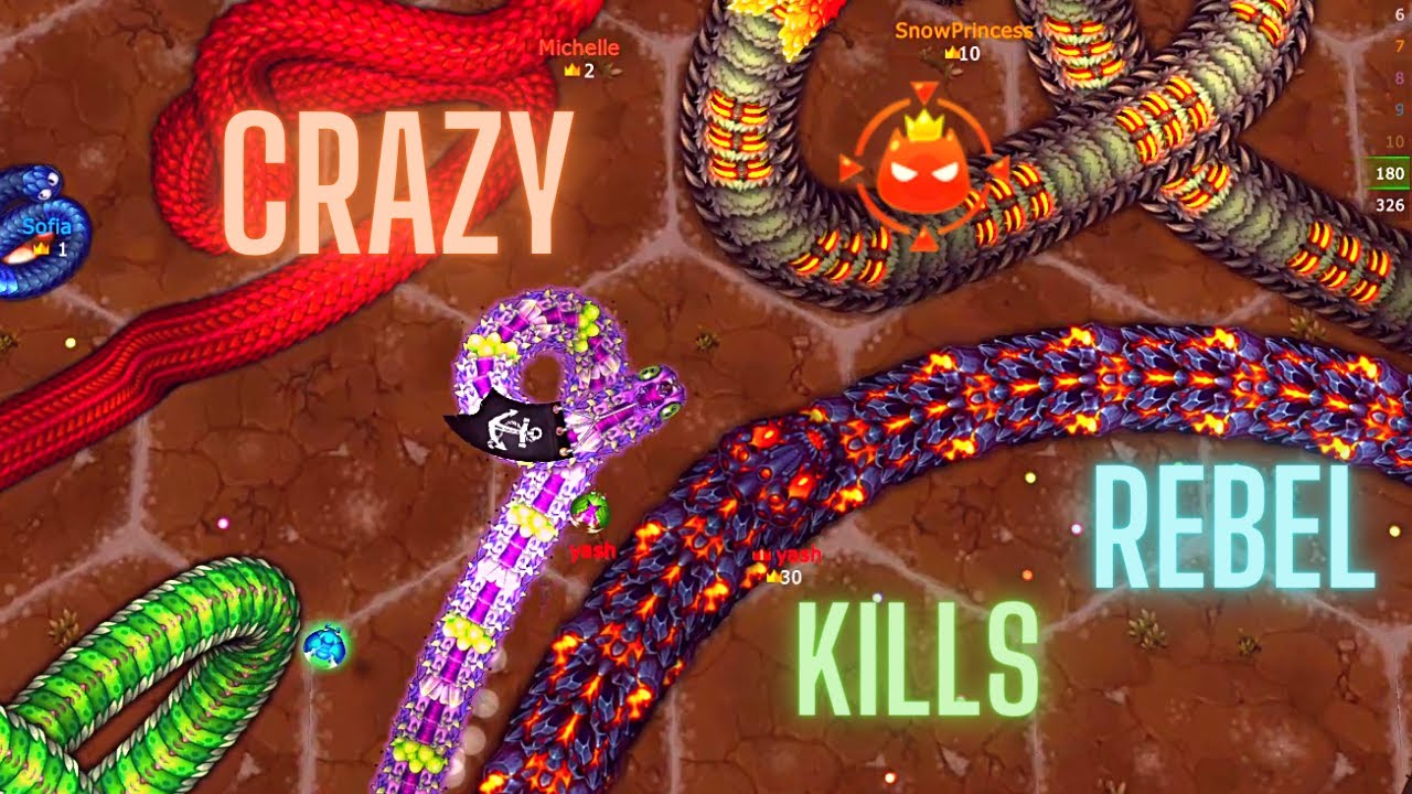 LittleBigSnake.io🐍|| Crazy Encircle Rebel Kills🤩||🤩😋|| - YouTube