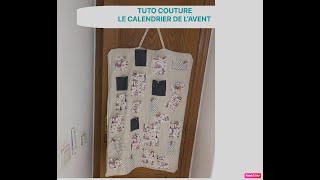 Tuto Couture DIY : Le calendrier de l'avent XL