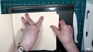 FILE FOLDER LAP BOOK BASE TUTORIAL