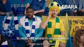 Don’t get left on the sidelines. Join Lebara for reliable signal, no long waits..