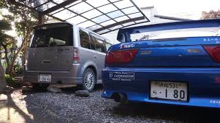 RPS13 180SX　アルトラックエキマニ　空ぶかし