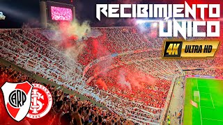 🔥El RECIBIMIENTO MONUMENTAL de RIVER vs Inter (Bra) 4K | Libertadores 2023