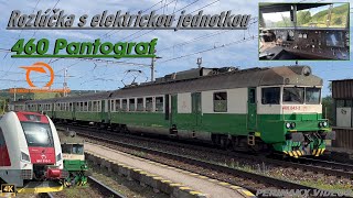 Rozlúčka s elektrickou jednotkou 460 Pantograf 🚃 ► Súbežná jazda 🚅 ► Farewell to ZSSK 460