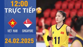 🔴 Việt Nam vs Singapore | Bóng Chuyền Nữ | Đối Thủ Run Rẩy Trước Sức Mạnh Của Các Cô Gái Việt Nam