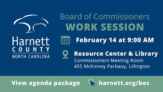 Harnett County Work Session 02/14/23