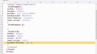 CSS Tutorial 3 - Formatting Height & Width of Elements