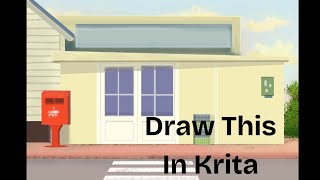 How to Draw This in Krita Step by Step