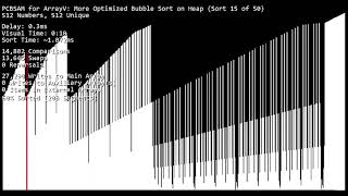 More Optimized Bubble Sort