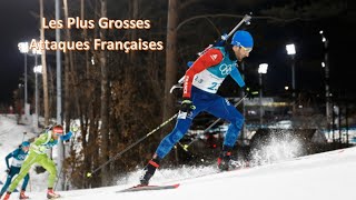 Les Plus Grosses Attaques Du Biathlon Français 🇫🇷