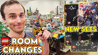 LEGO Room Changes & NEW SETS Unboxed!