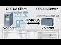 COM09. OPC UA - Siemens S7-1500 (OPC UA Client) and S7-1200 (OPC UA Server) TIA Portal