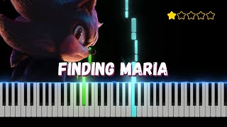 Cg5 Finding Maria Shadow The Hedgehog Song ï Easy Piano Tutorial