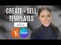 How To Create and Sell Canva Templates On Etsy ( 5-Step Process)