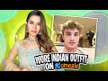 Wearing Indian Outfit on OMEGLE Pt 7 | Indian girl on Omegle