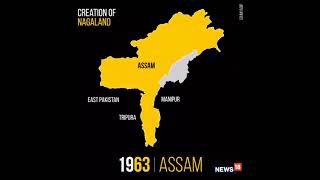 Assam-Mizoram Conflict | Here's A Look At Partition Of Eastern Bengal & Assam Province | #Shorts