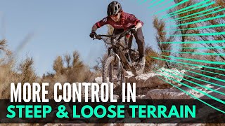 Pro MTB Tips - More Control in Steep + Loose Terrain