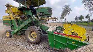 Amazing paddy harvesting machine | Awesome machine for formers