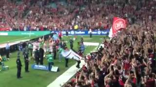 RBB and the Western Sydney Wanderers celebrating