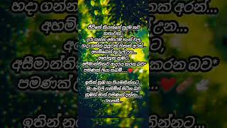 ජීවිතේ කියන්නේ පුදුම නව කතාවක්...**#love #sad #music