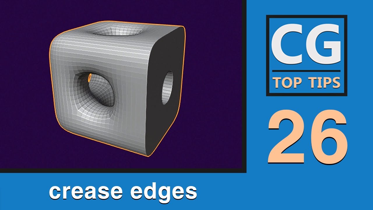 Crease Edges In Blender - YouTube