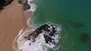 Secret Beach Kauai 4K - Drone Aerial Video
