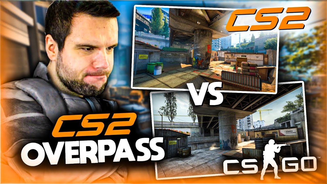 CS2 Overpass Vs. CS:GO Overpass! 😁 - YouTube