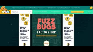 Playing ABCya on a game called Fuzz Bugs Factory Hop | ABCya