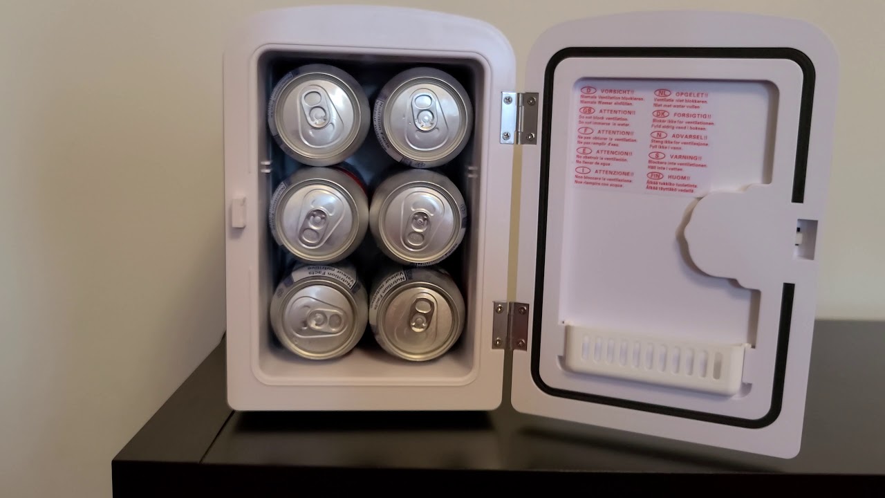 Chefman Mini Portable Fridge Review - YouTube