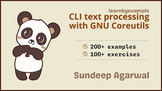 Ebook Promo: CLI text processing with GNU Coreutils