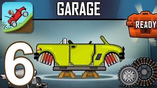 Hill Climb Racing - Gameplay Walkthrough Part 6 - Garage (iOS, Android)