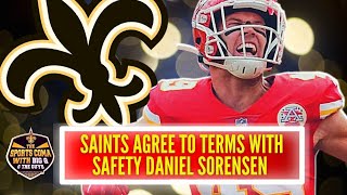 Saints agree to terms with safety Daniel Sorensen