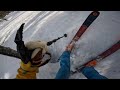 八内岳 西尾根コース バックカントリー　山スキー【北海道雪山登山ガイド】 backcountry skiing hokkaido japan snow mt.yachinaidake