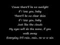 Bruno Mars - It Will Rain with Lyrics