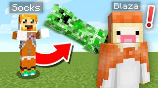 Minecraft But You Can THROW ANY MOB #shorts