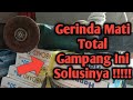 Cara memperbaiki gerinda tangan mati total