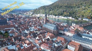 Euro trip Carly \u0026 Arnold. Heidelberg Germany. Used a Drone DJI Mini 3 Pro.