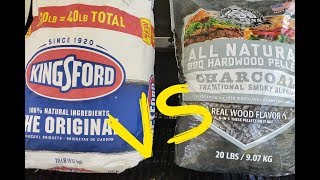 Pit Boss Charcoal Pellets vs Charcoal Taste Test