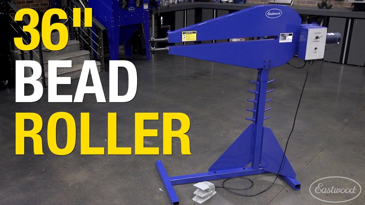 36" Bead Roller - Roll Into The CENTER OF A 6' PANEL! Metal Fab Must ...